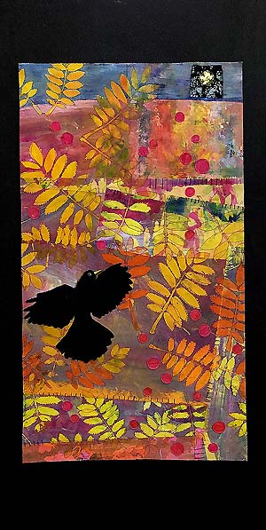 Rowan Berry Blackbird